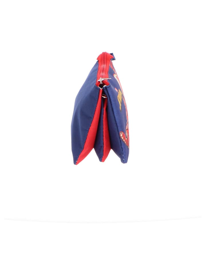 Spiderman Bleistifthalter Etui Federmappe Mehr als erstaunlich für Schule in Blau günstig kaufen 21 cm