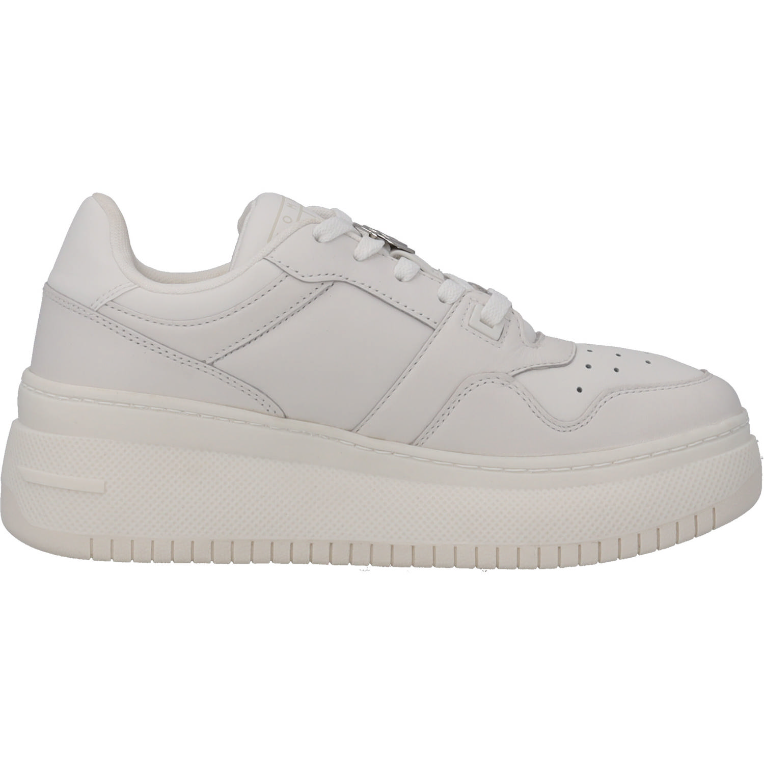 Tommy Hilfiger EN0EN02245, Schnürschuhe, Damen, white/ecru