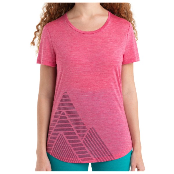 Icebreaker - Women's 125 Cool-Lite Sphere II S/S Peak Quest - Merinoshirt
