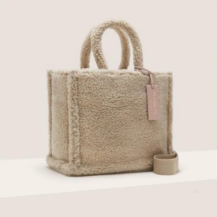 Jamais sans sac en peau de mouton écologique moyenne