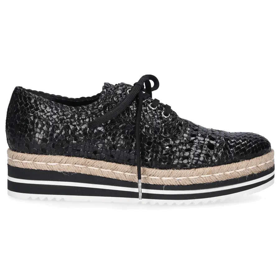 Pons Quintana - Sneaker low 8705 Kalbsleder - schwarz