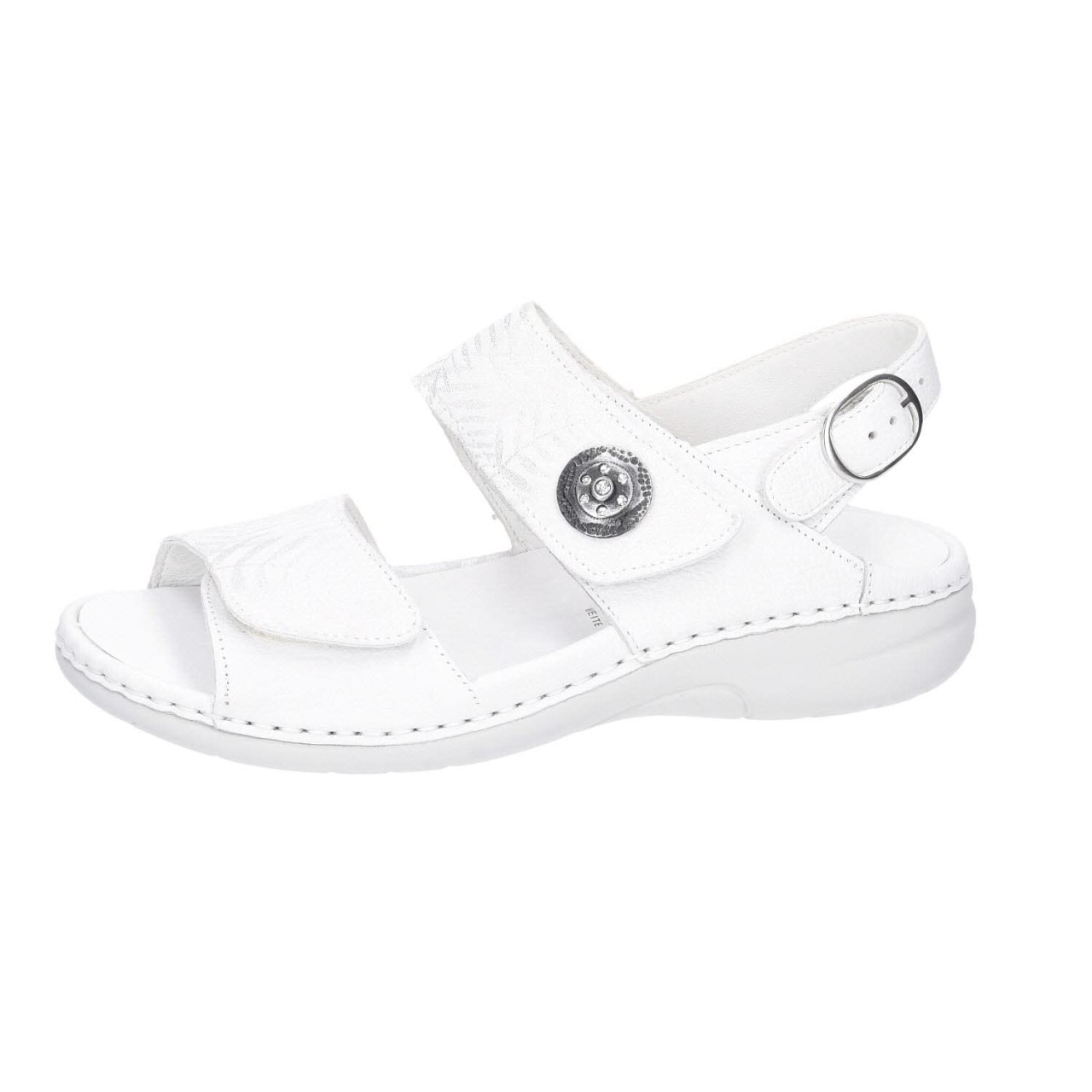 WALDLÄUFER Klassische Sandalen weiss Gunna