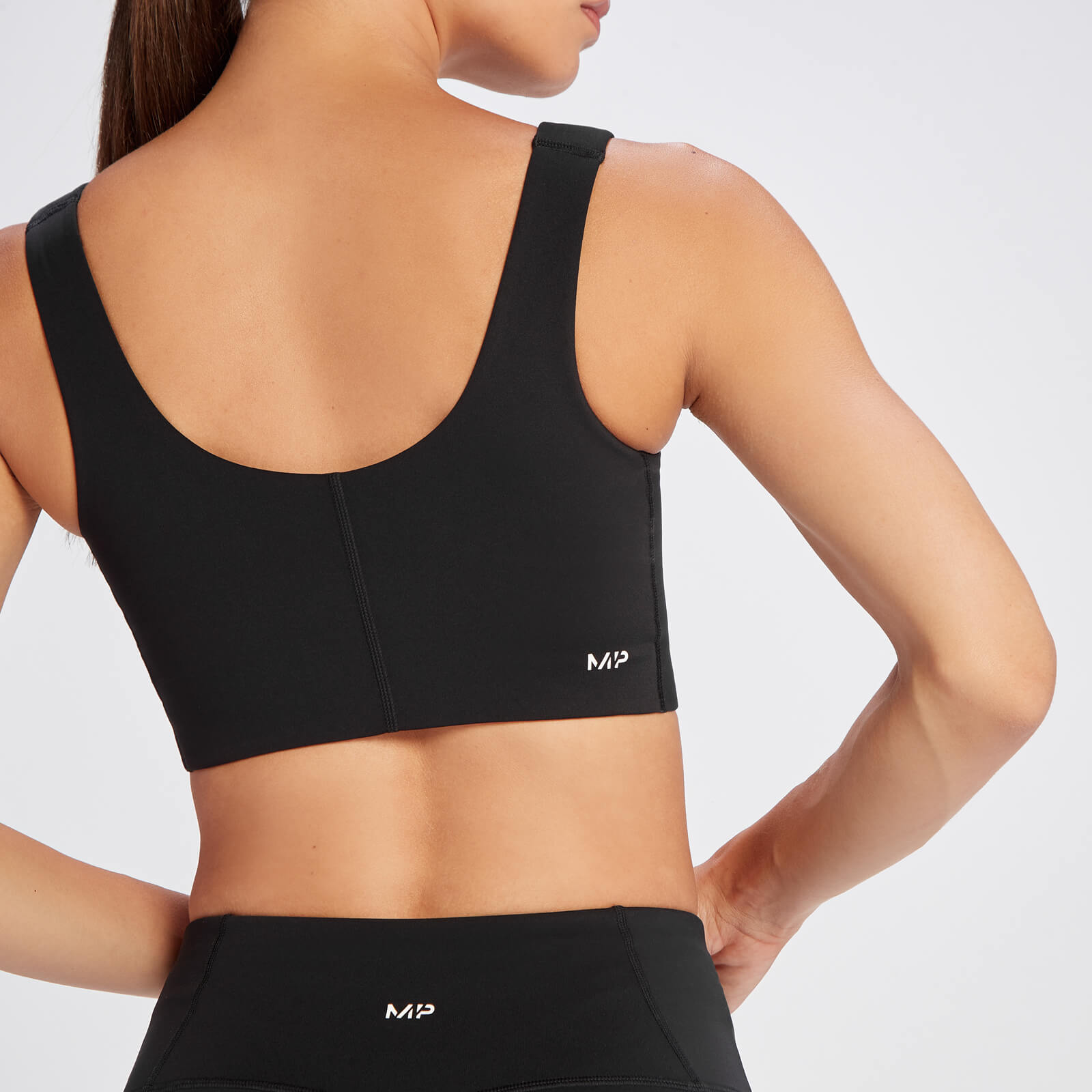 Brassière de sport MP Tempo Basics pour femmes – Noir