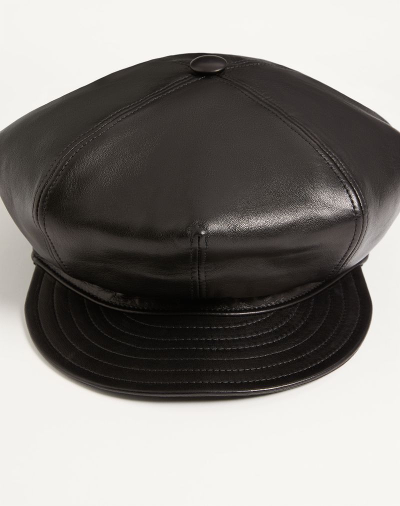 Valentino Garavani VLogo Signature Læder Beanie