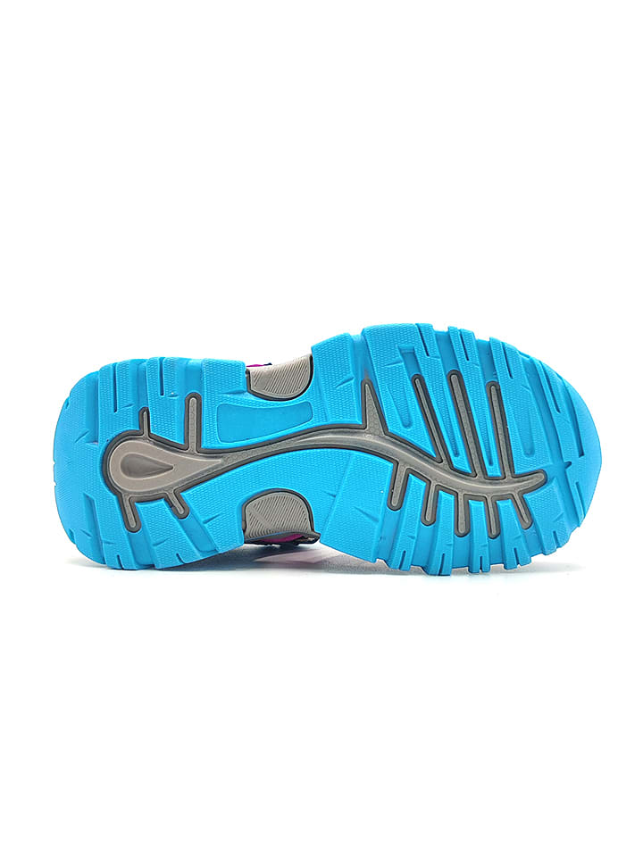 Richter Shoes Halbsandalen in Lila/ Hellblau günstig kaufen