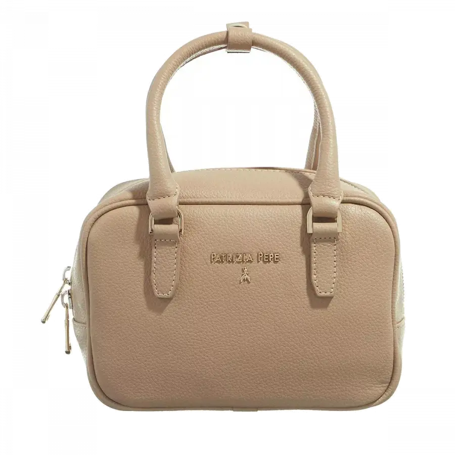 Patrizia Pepe - Patrizia Pepe Shoulder Bags Kalbsleder White - weiß