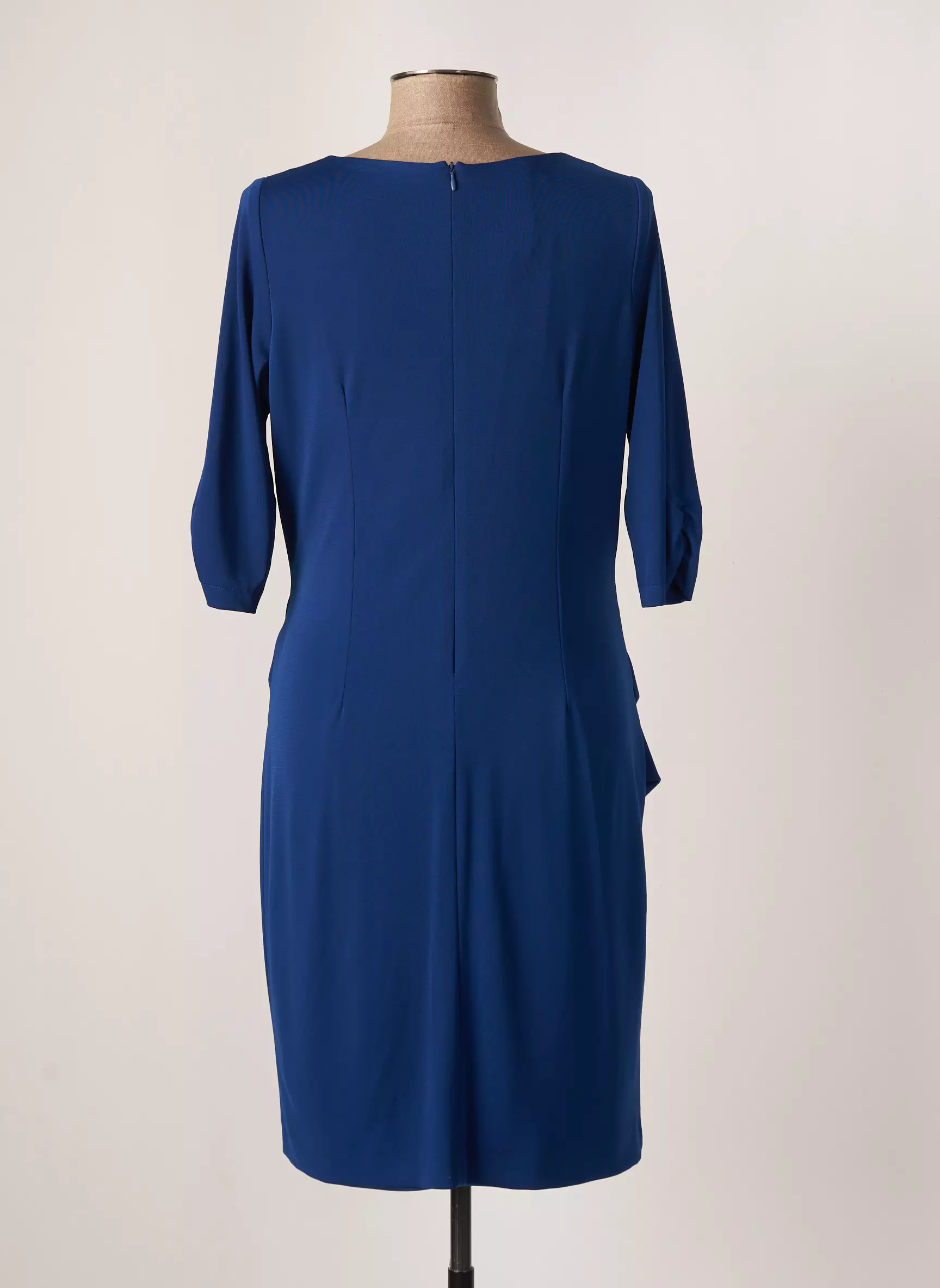 Chema Blanco Robes Mi Longues Femme couleur bleu