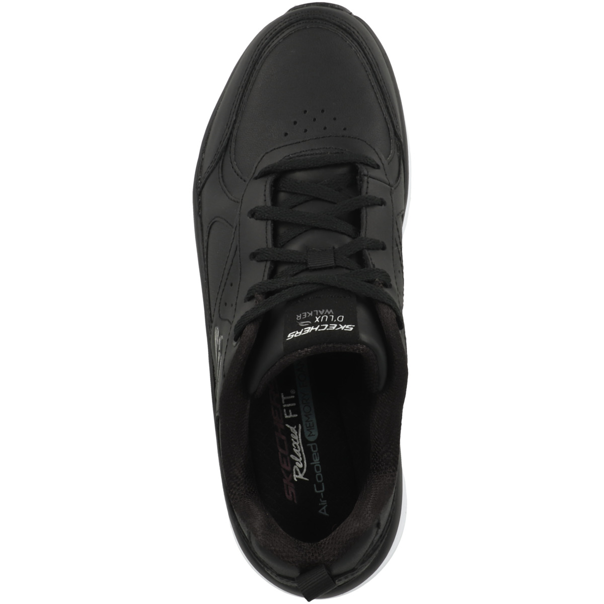 Skechers D'Lux Walker - Timeles Path Sneaker Low schwarz