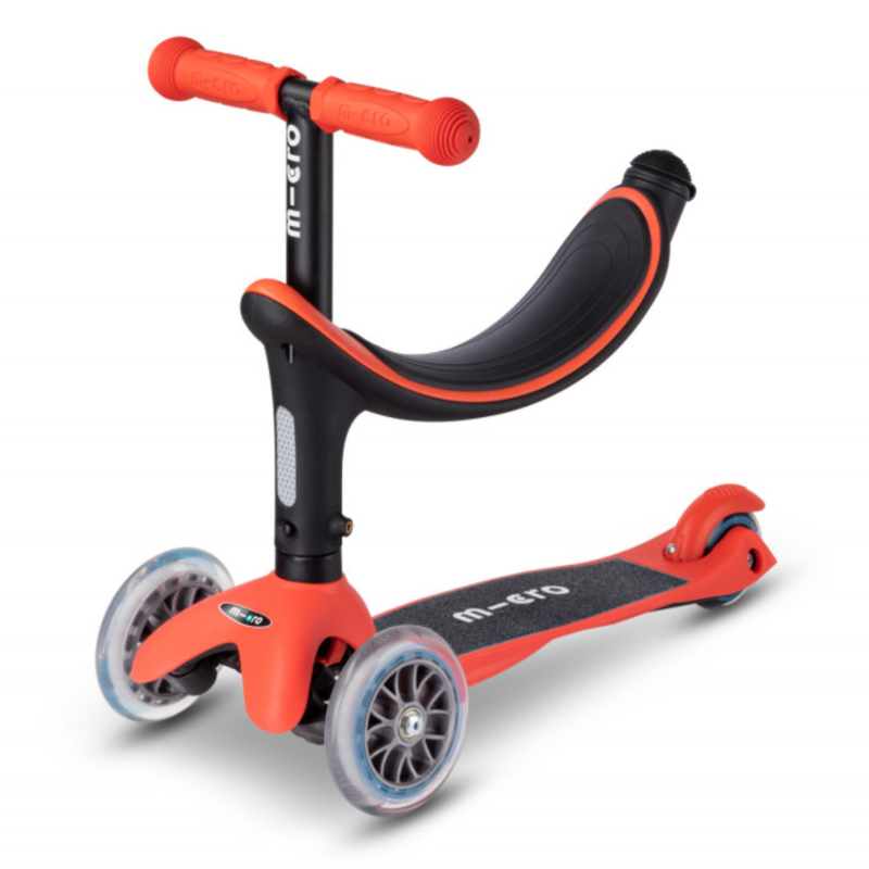 Trottinette 3 Roues - 3en1 Révolution Rouge