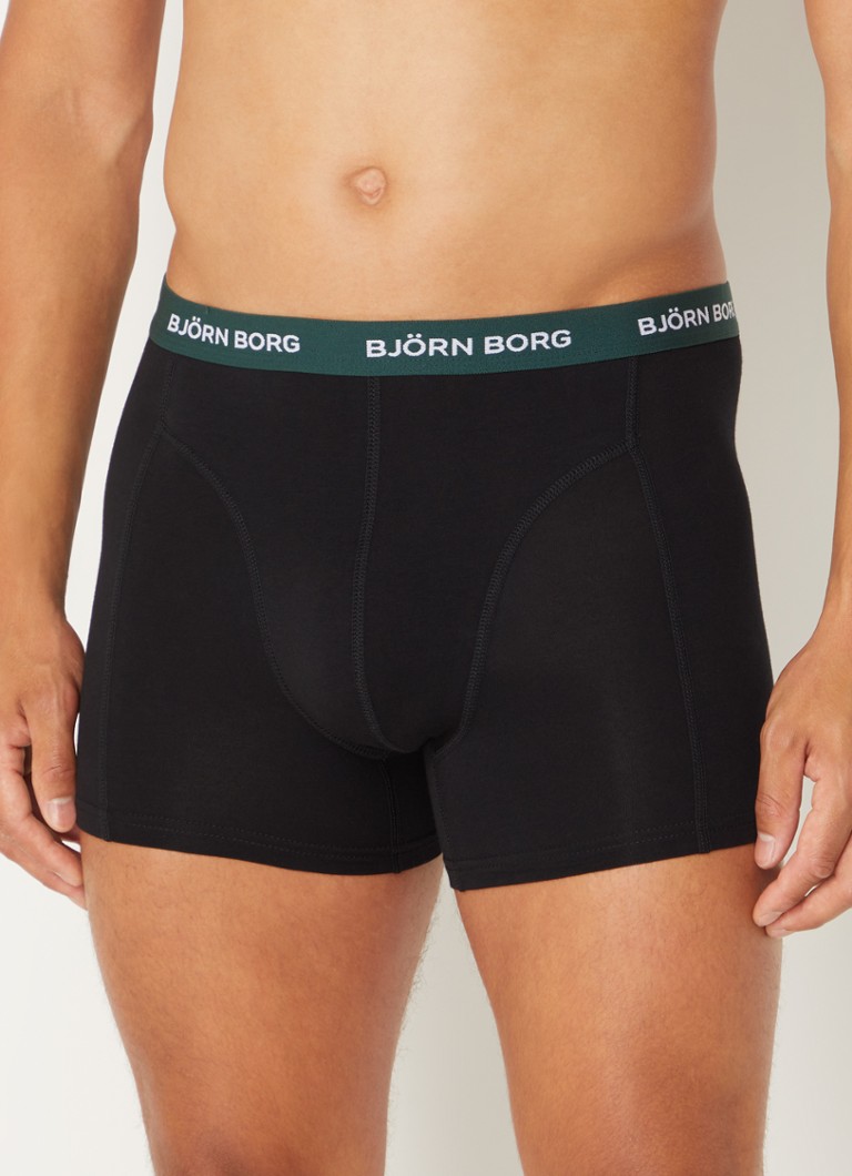 Boxer Björn Borg con fascia logo, confezione da 5