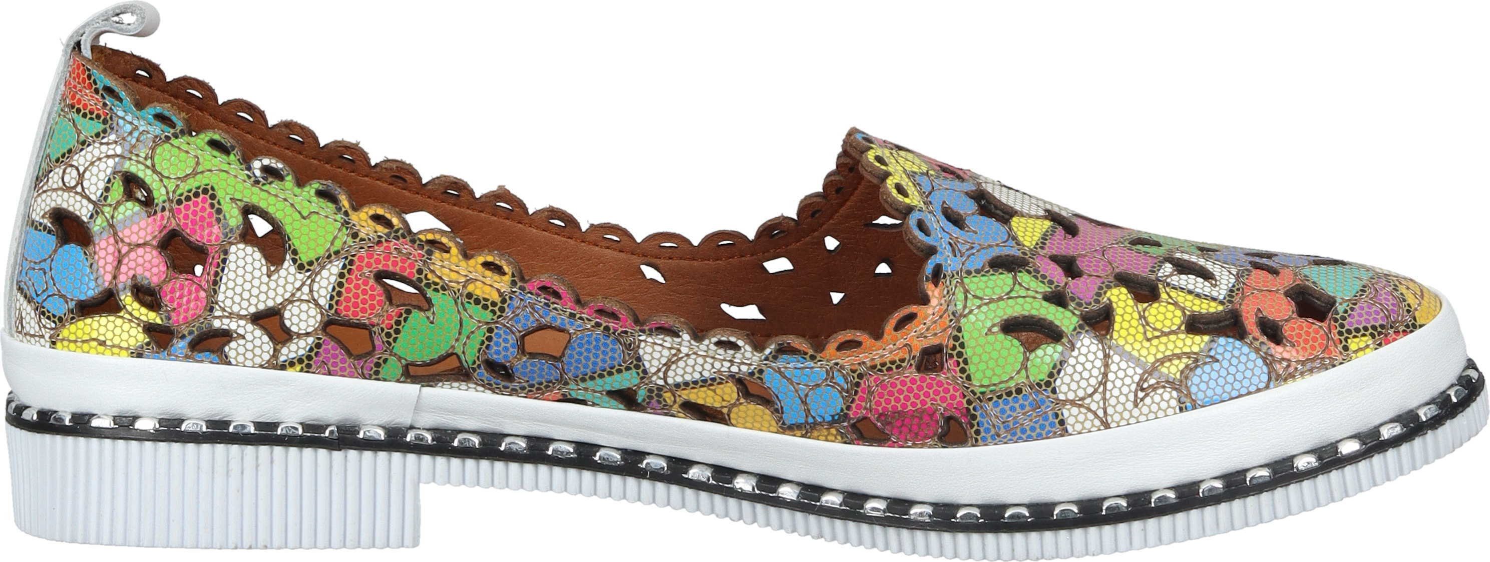 Manitu Slipper Ballerina aus echtem Leder