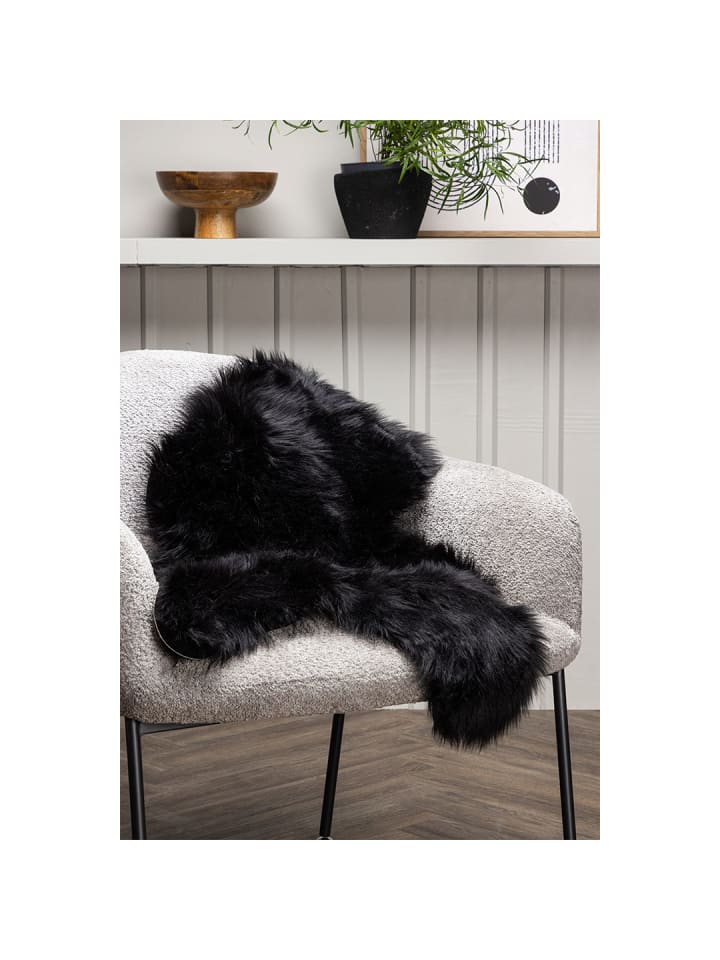 ebuy24 Kunstfell Katy Schwarz 60 x 90 cm günstig kaufen onesize