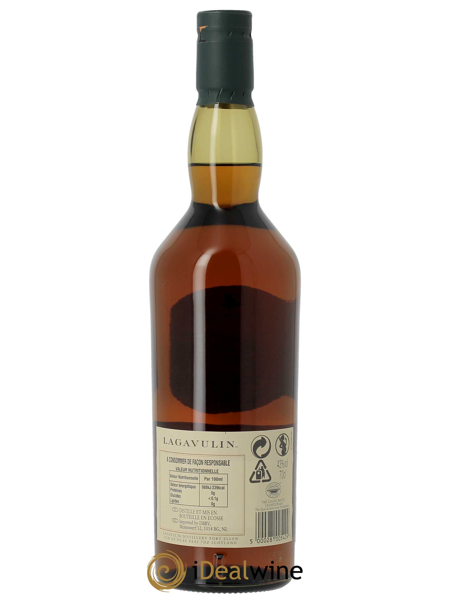 Whisky Lagavulin 16 Years Old Distiller Edition   - Lot de 1 Bouteille