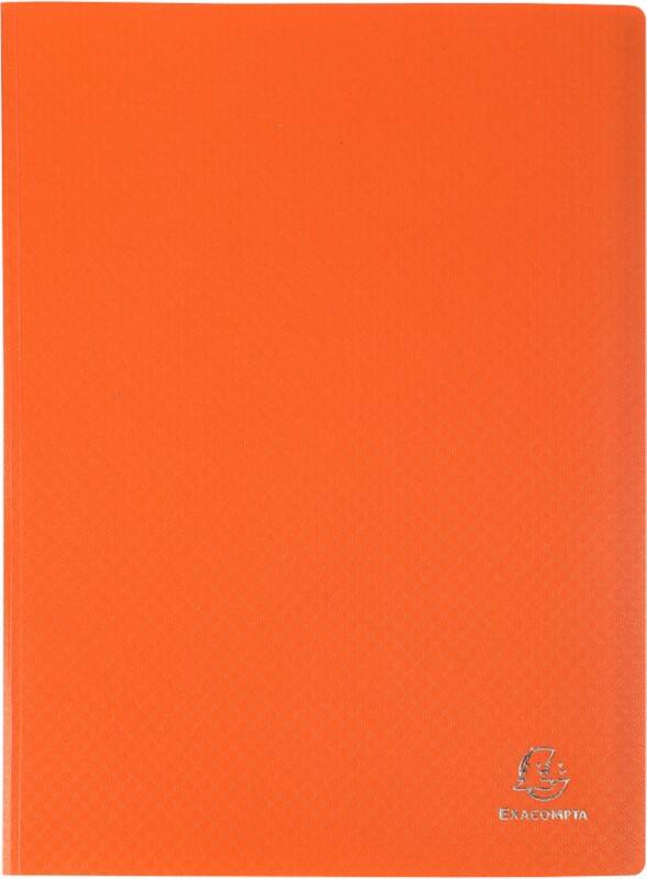 Exacompta OpaK Präsentationsmappe DIN A4 30 Taschen Orange 12 Stück