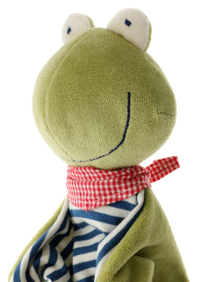 Sigikid Schnuffeltuch Natural Stripes Green in grün günstig kaufen onesize