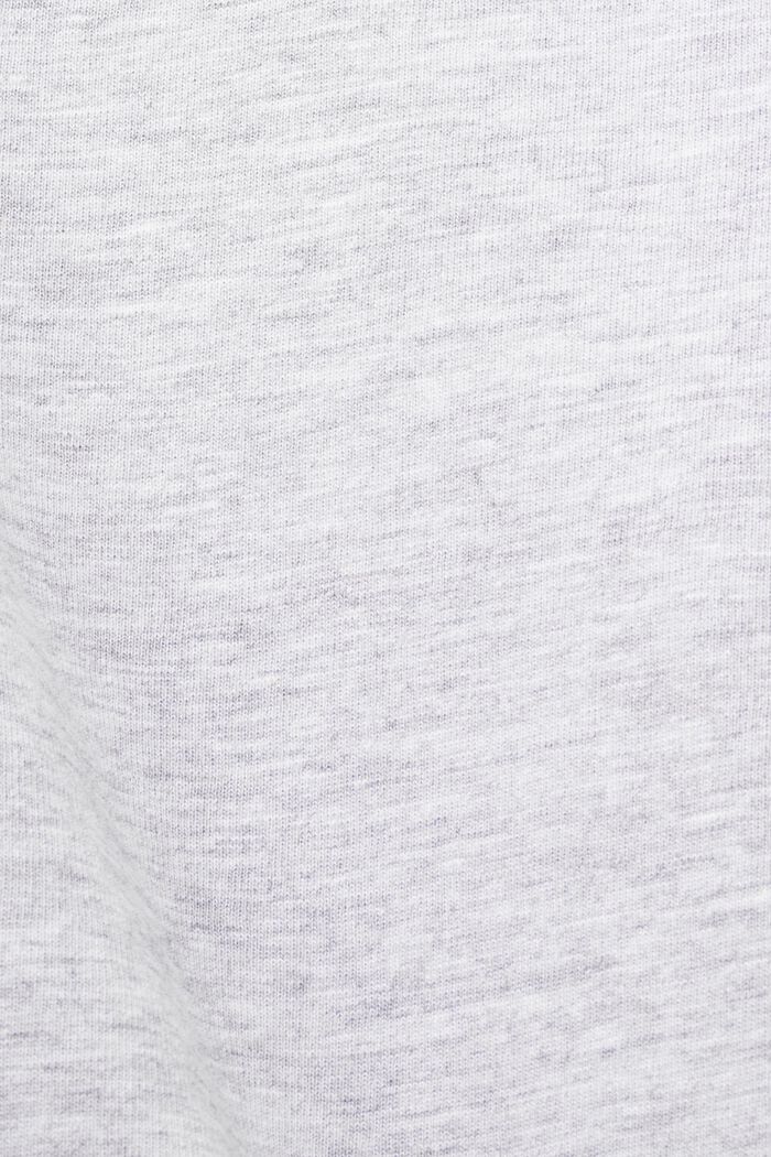 Bedrucktes T-Shirt aus Slub-Jersey