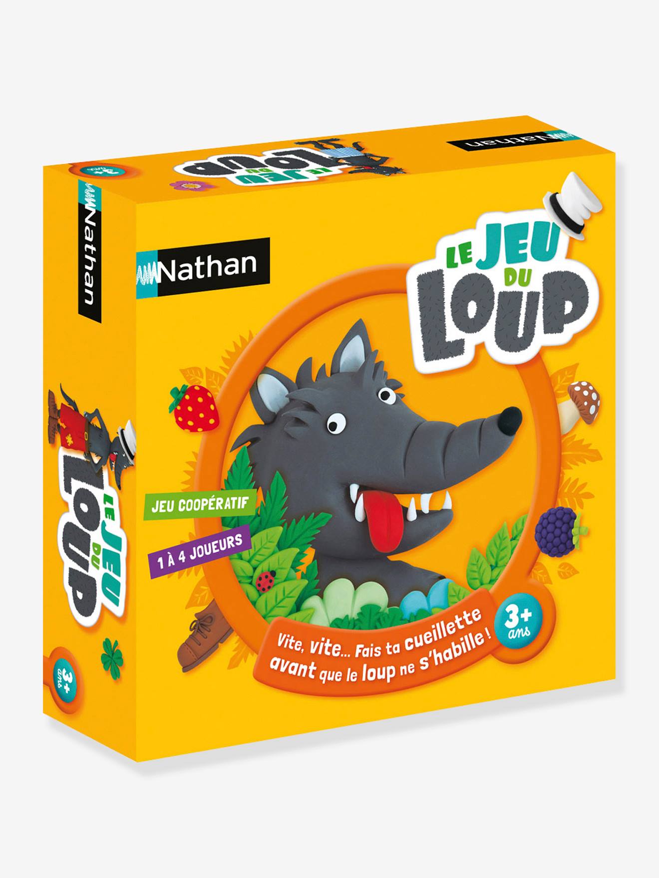 Le jeu du loup NATHAN jaune