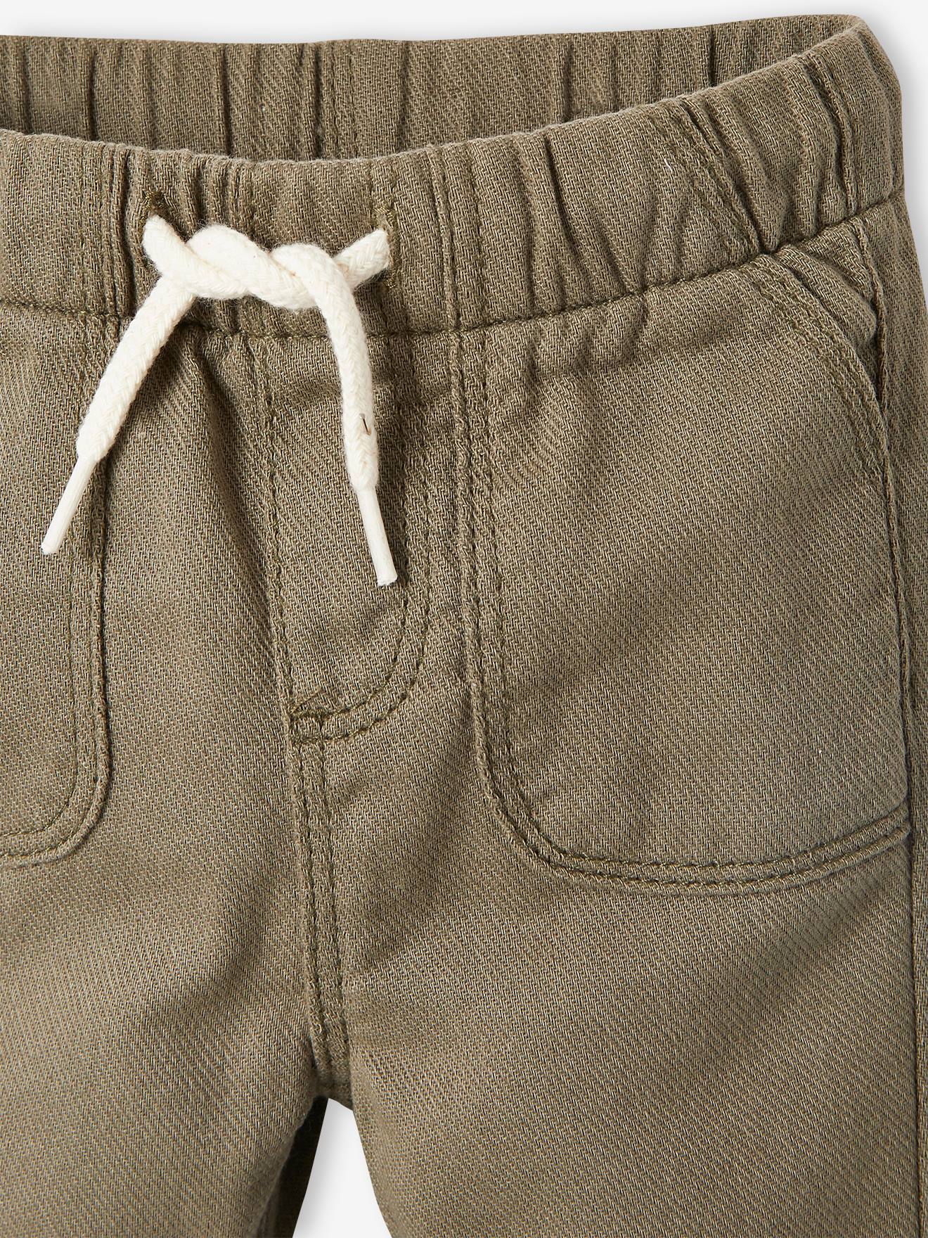 Ensemble tee-shirt manches courtes + pantalon bébé écru
