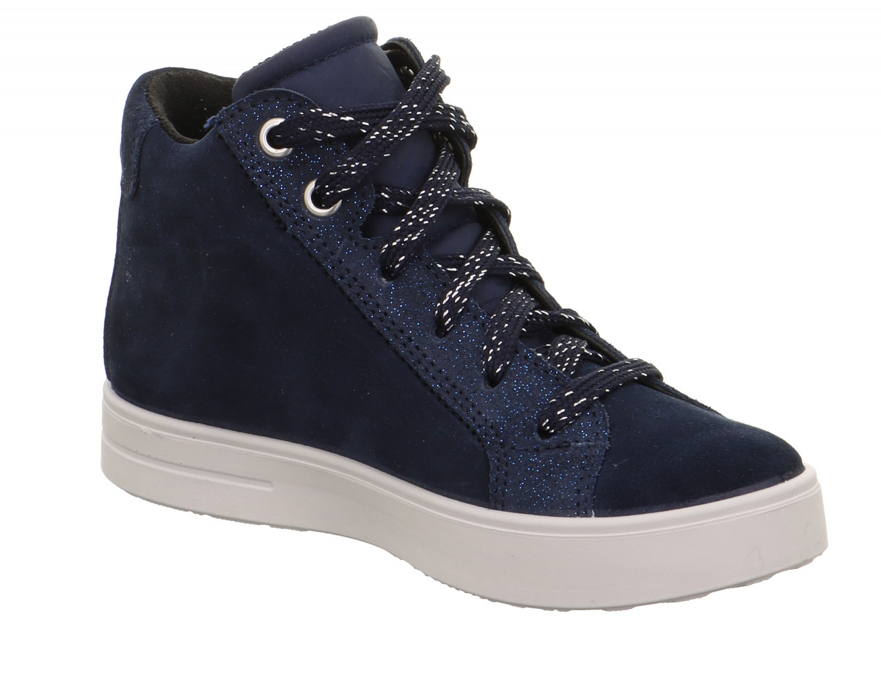STELLA - Blau Sneaker high mit Reißverschluss