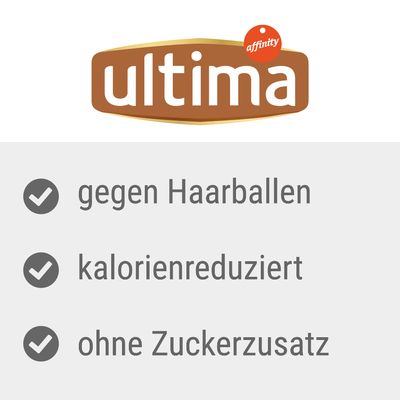 Ultima Feline Sterilized Hairball mit Forelle