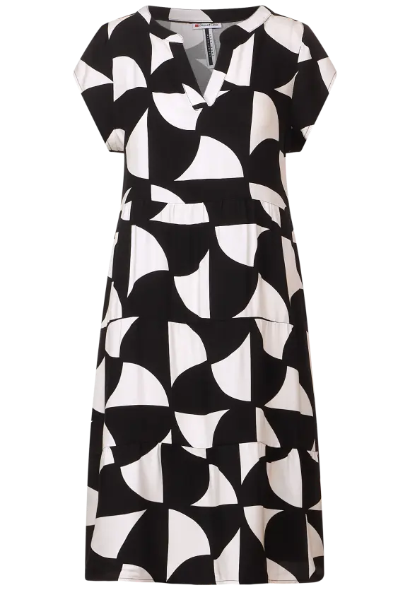 Street One Viskose Kleid mit Print