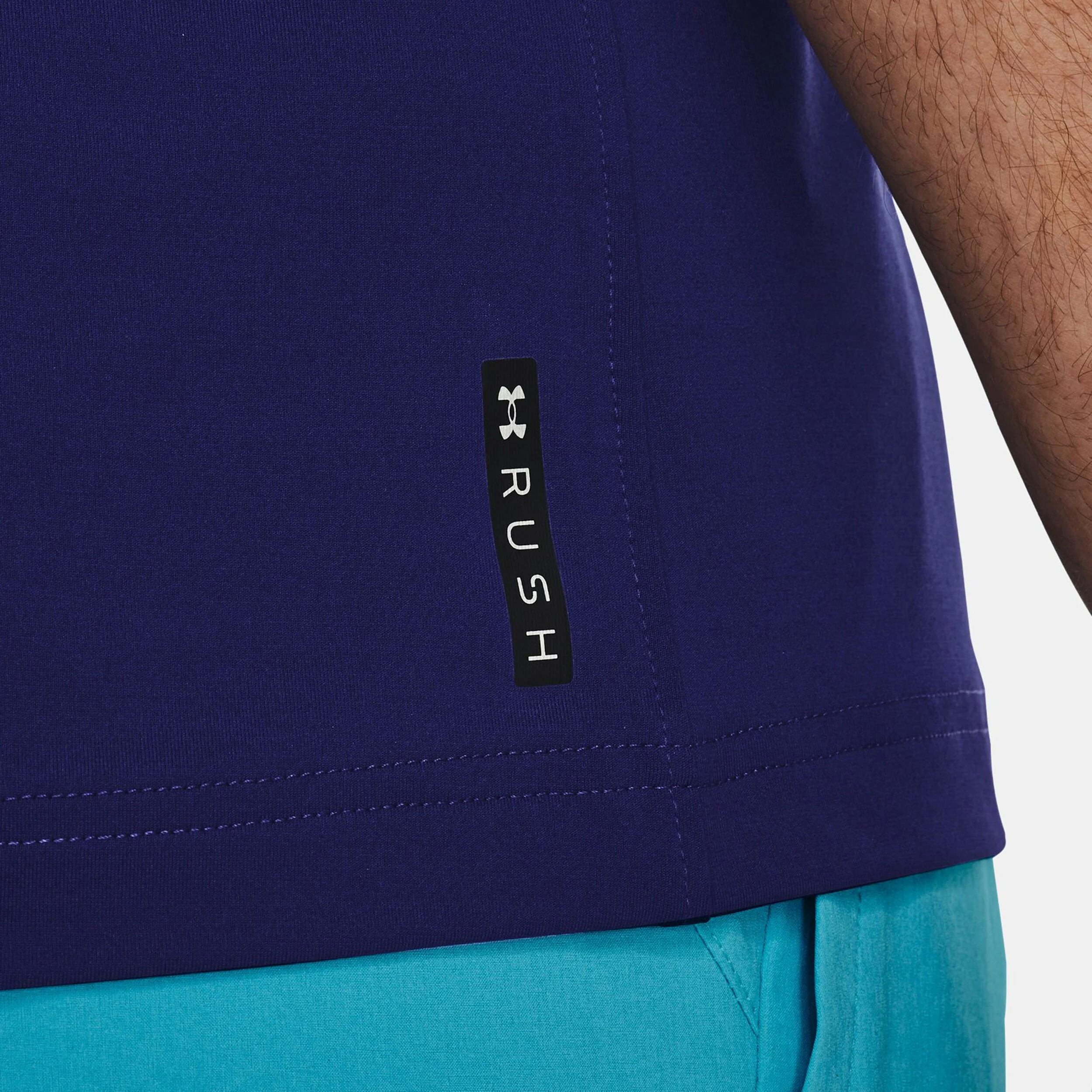 Rush Emboss T-Shirt Herren - Blau