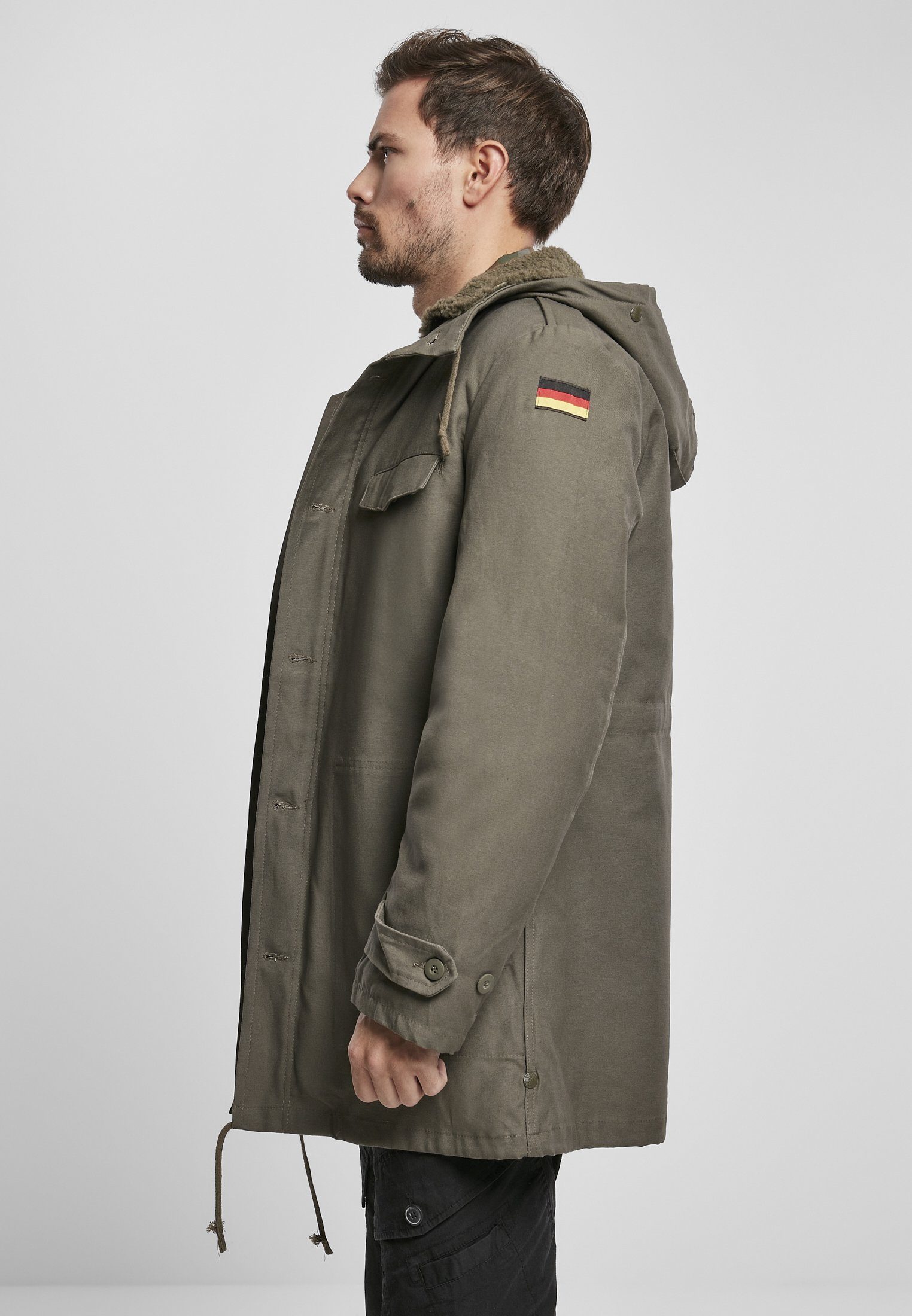 Brandit Outdoorjacke Herren BW Flag Parka (1-St)