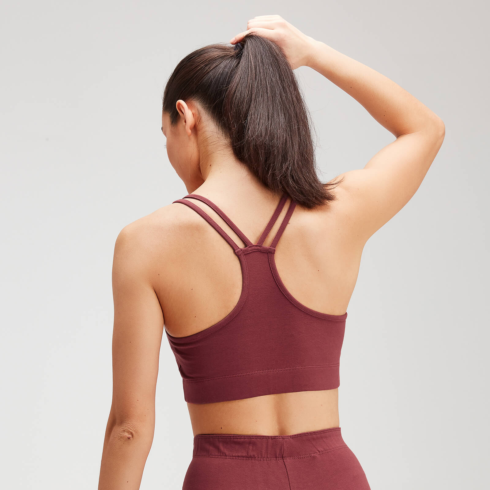 Brassière de sport MP Originals pour femmes – Bordeaux