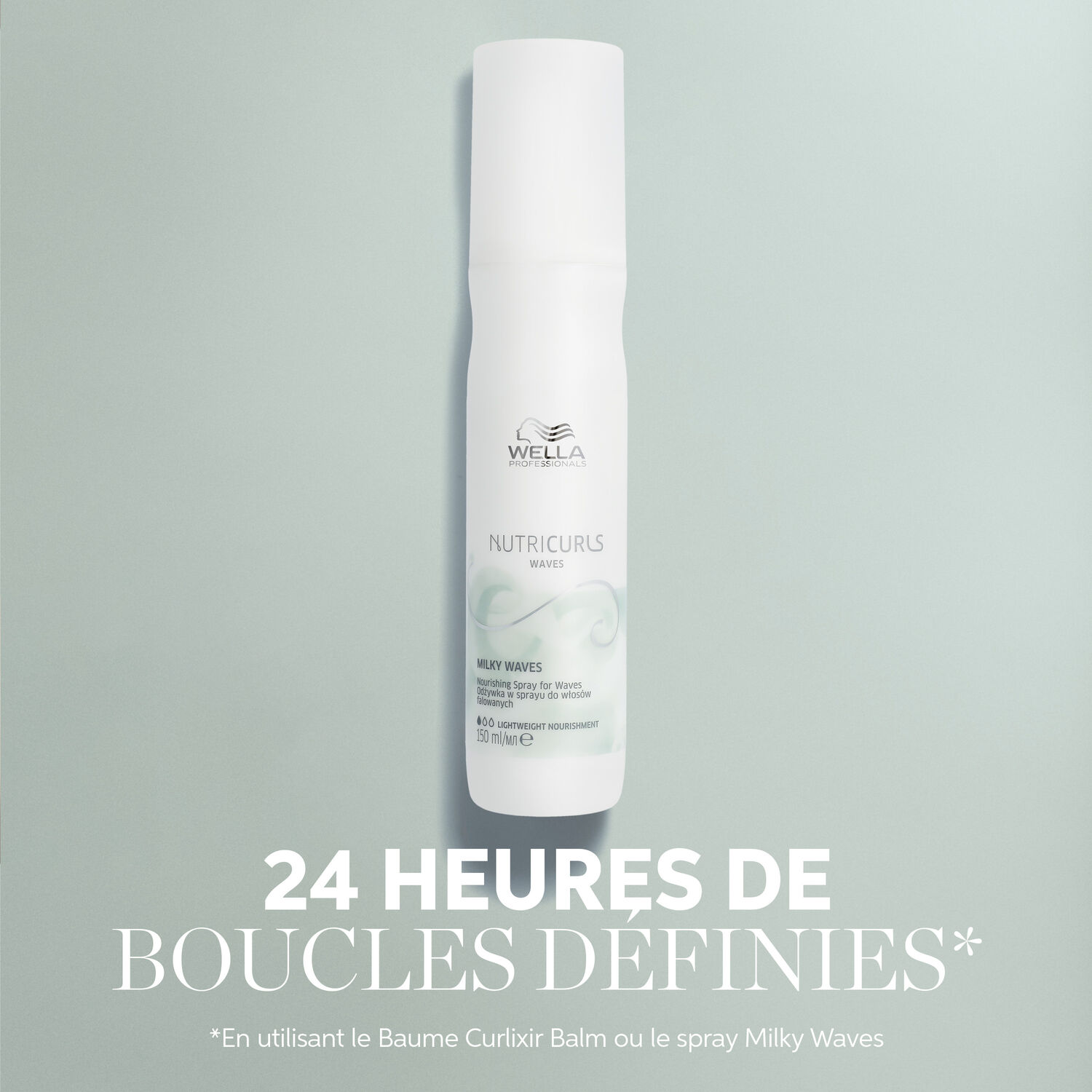 Wella Nutricurls Milky Waves Spray Nourrissant 150 ml