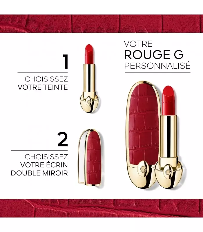 ROUGE G La recharge - le rouge à lèvres soin personnalisable - Satin