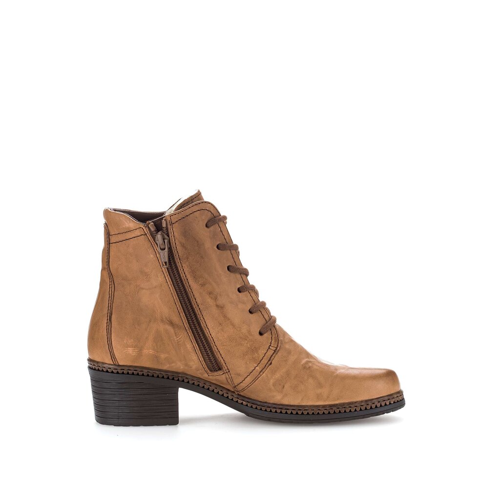 Gabor fashion Schnürstiefelette braun