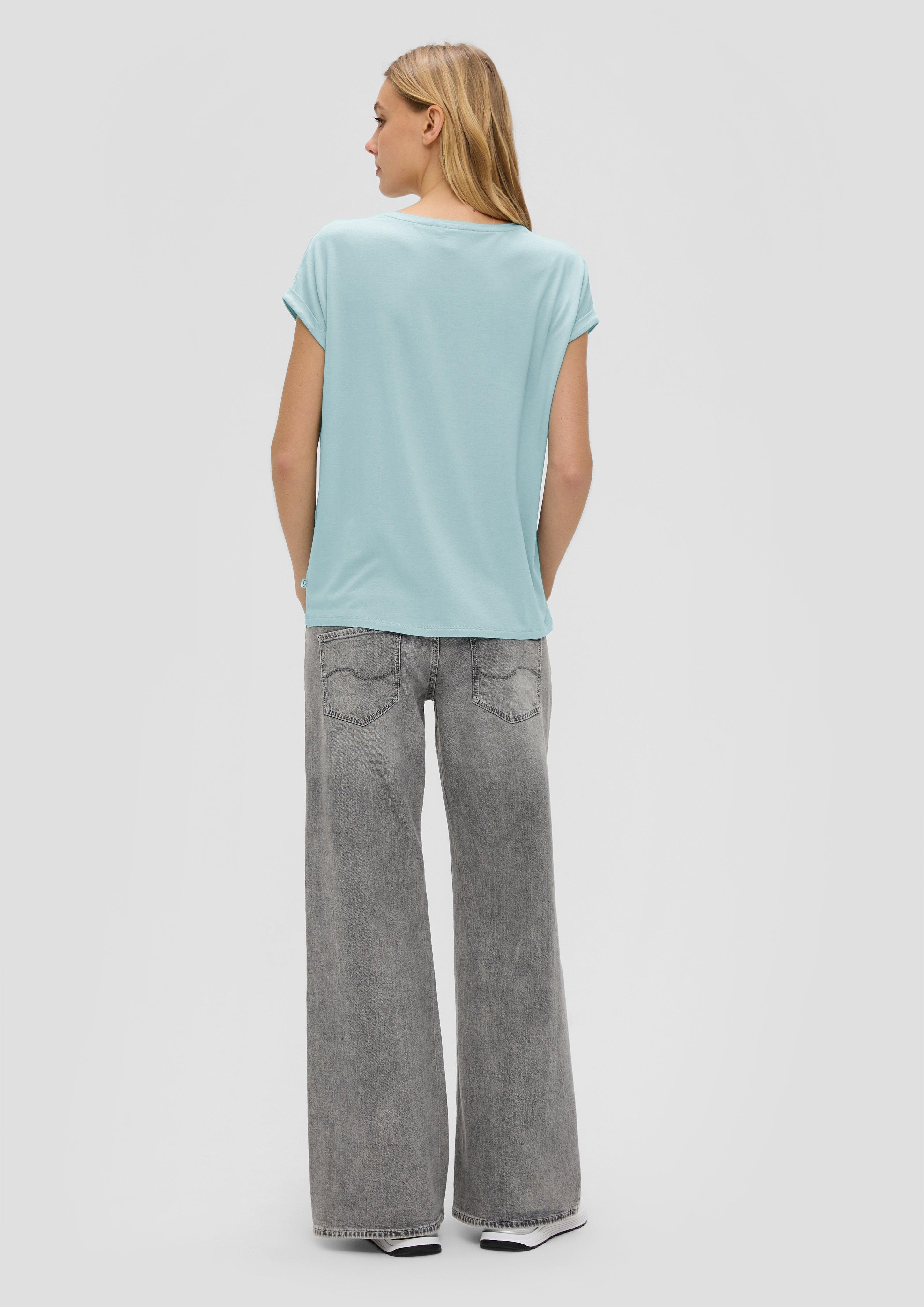 T-Shirt aus Lyocellmix  2106806-6103