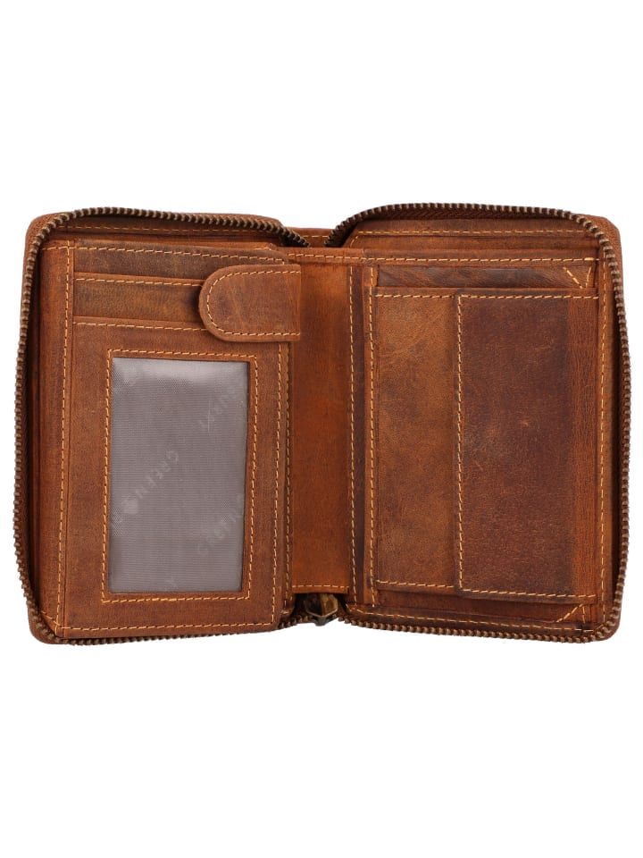 Greenburry Vintage Sternzeichen Geldbörse Leder 10 cm in zwillinge günstig kaufen onesize
