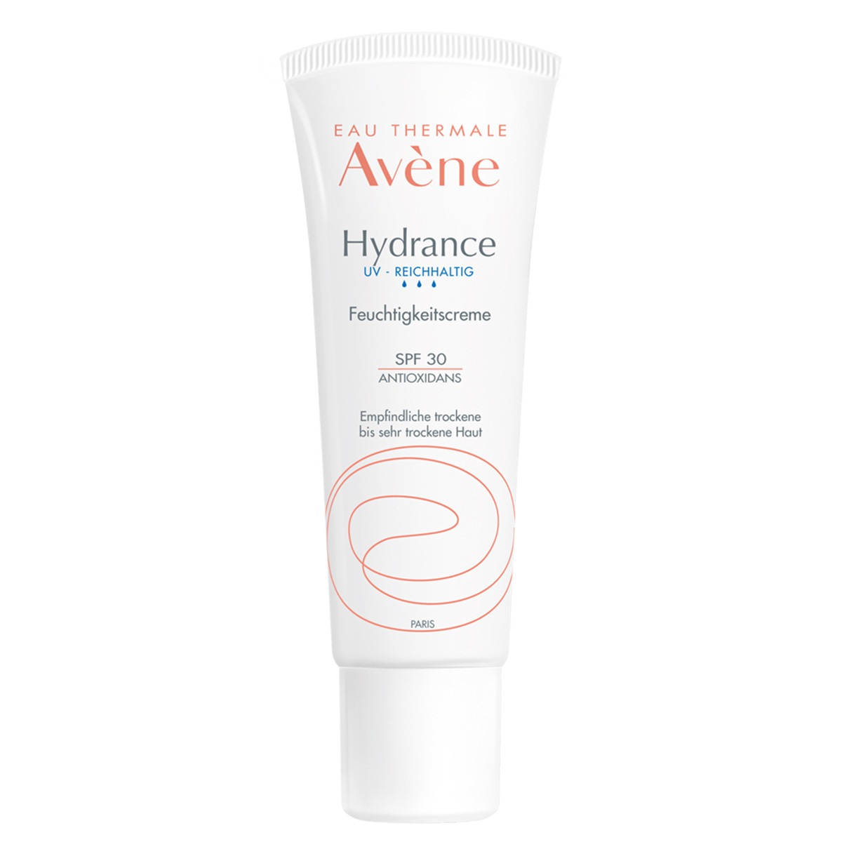 Avène Hydrance reichhaltige UV Feuchtigkeitscreme SPF 30 zur intensiven und langanhaltenden Feuchtigkeitsversorgung der Haut
