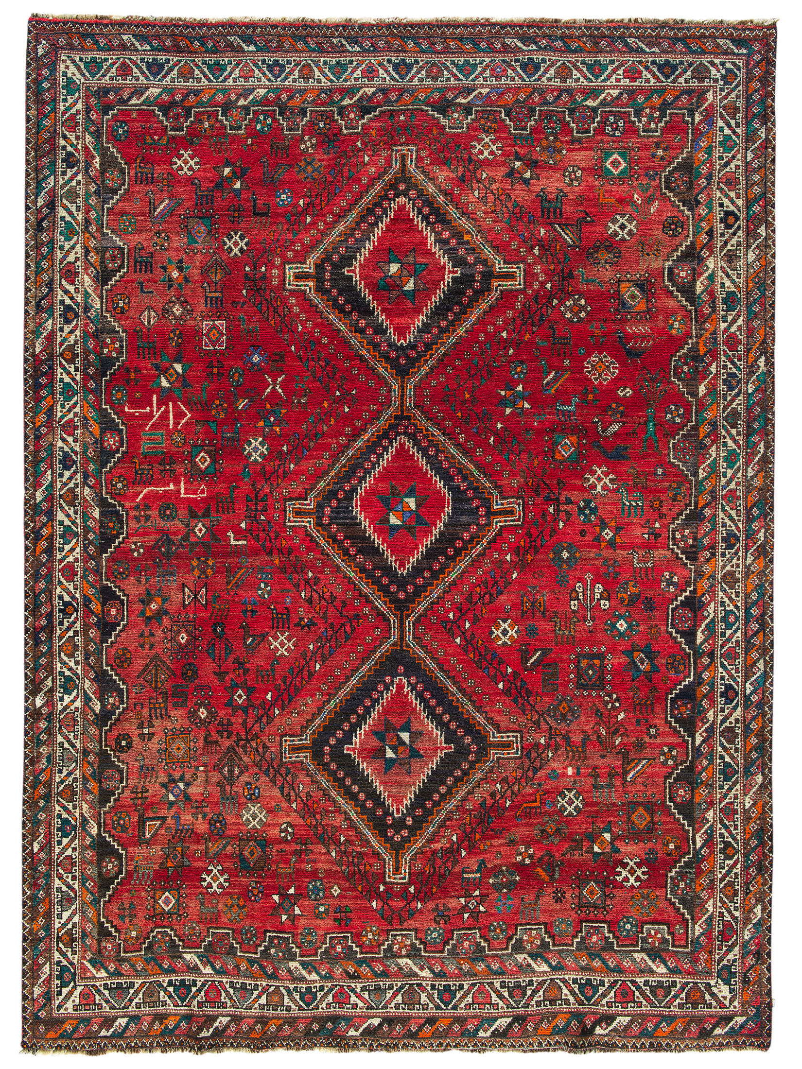 Shiraz ca. 228 x 305 cm, Unikat / Einzelstück