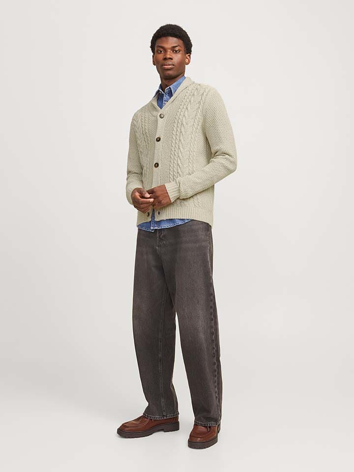 Jack & Jones Cardigan in Beige günstig kaufen