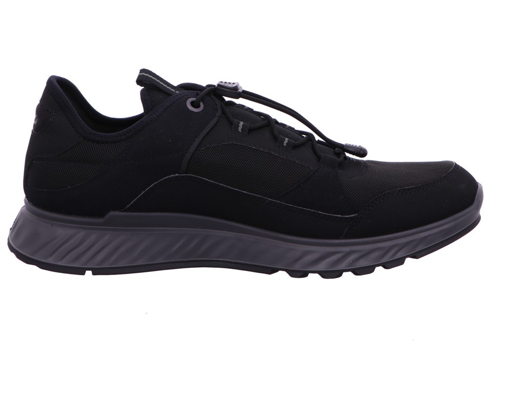 ECCO Freizeit Schnürer schwarz EXOSTRIDE,BLACK