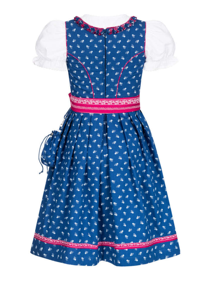 Nübler Kinderdirndl 3-teilig Demi in Dunkelblau günstig kaufen