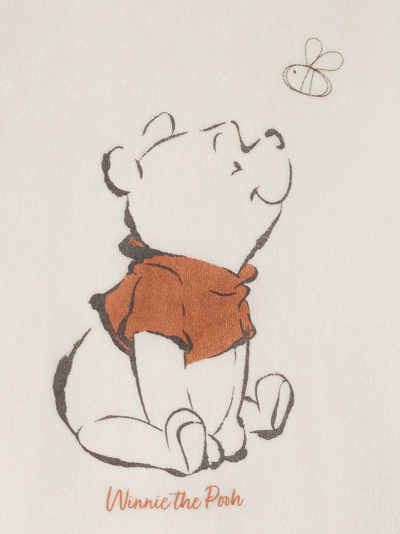 Dors-bien bébé garçon DS® Winnie l’Ourson en velours vanille