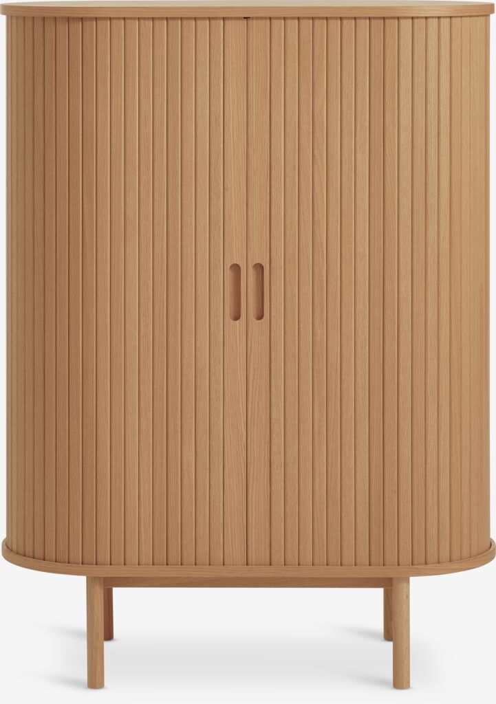 LYNGVIG LYNGVIG skap 90cm 2 lamelldører naturlig eik