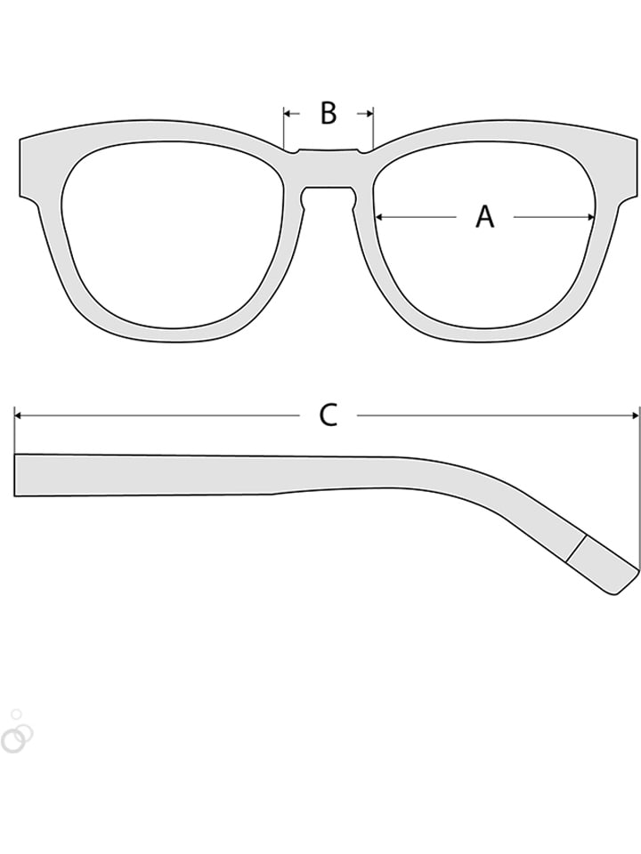 Karl Lagerfeld Damen-Sonnenbrille in Pink günstig kaufen 55