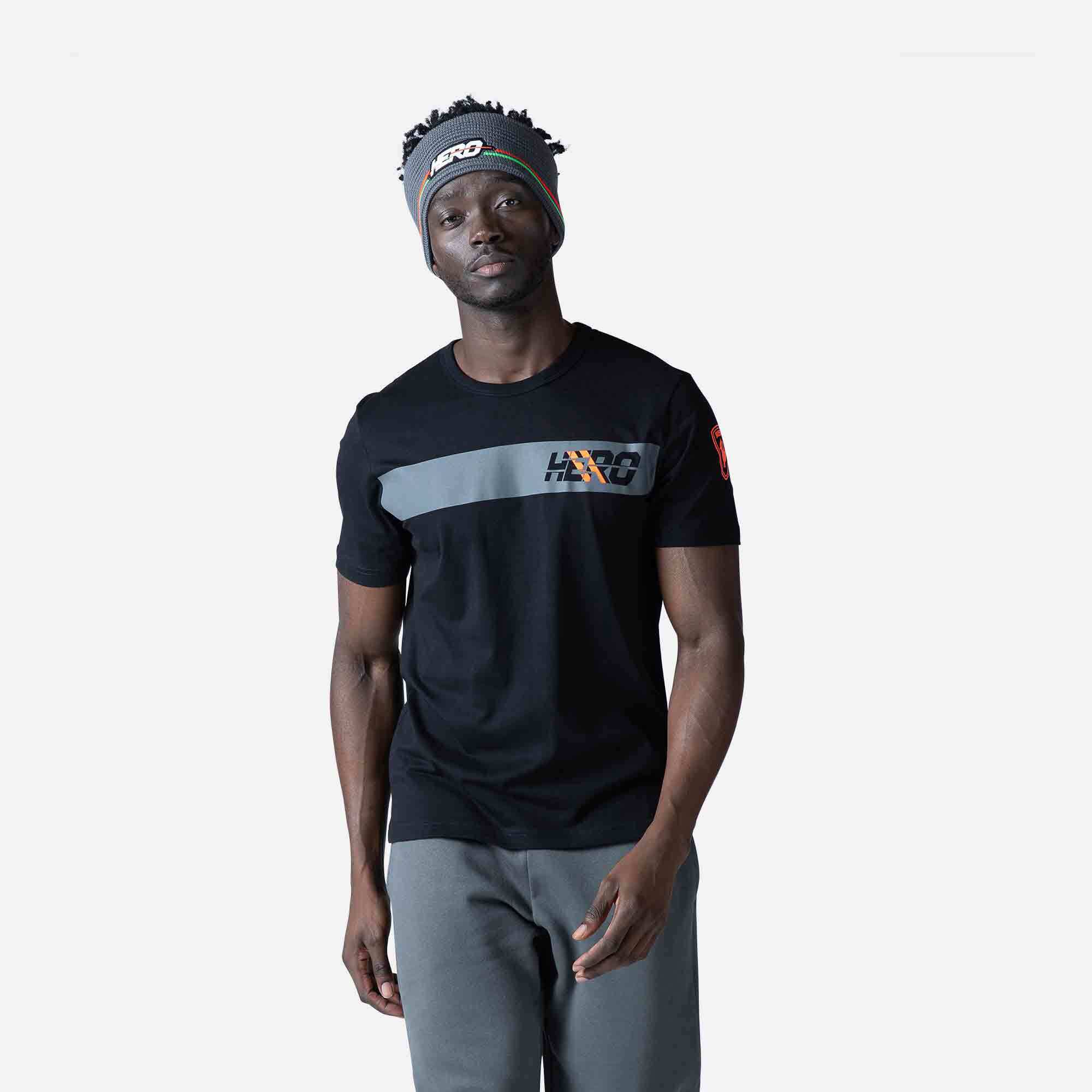T-shirt à bande Hero homme