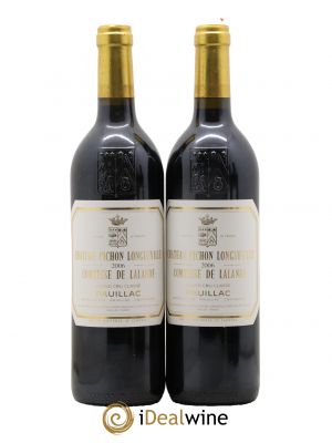 Château Pichon Longueville Comtesse de Lalande 2ème Grand Cru Classé  2006 - Lot de 2 Bouteilles