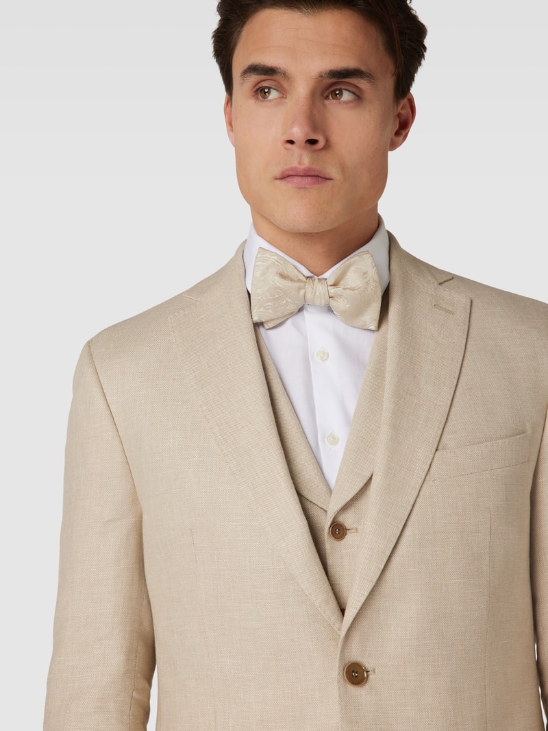 Fliege mit Allover-Muster Modell 'Paisley' in gold