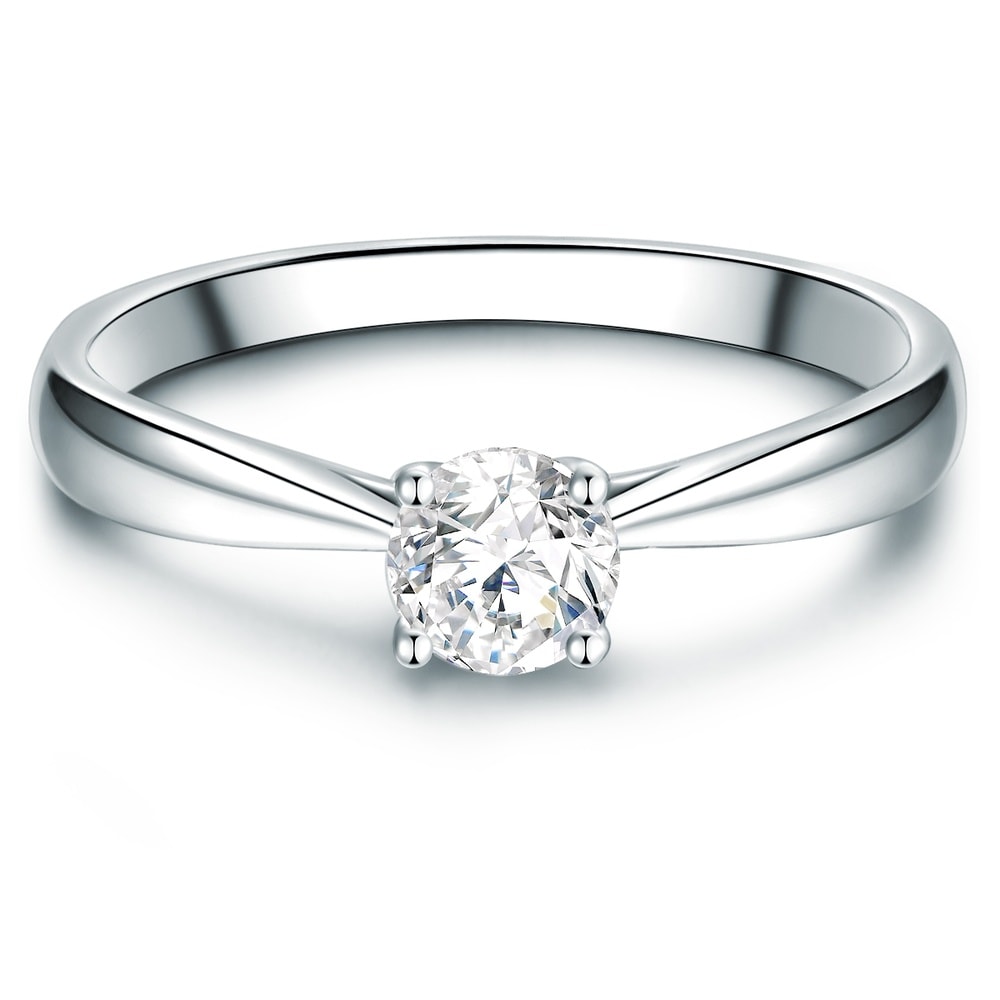 Trilani Bague en argent Argent sterling Oxyde de zirconium (CZ) en Argent Bague