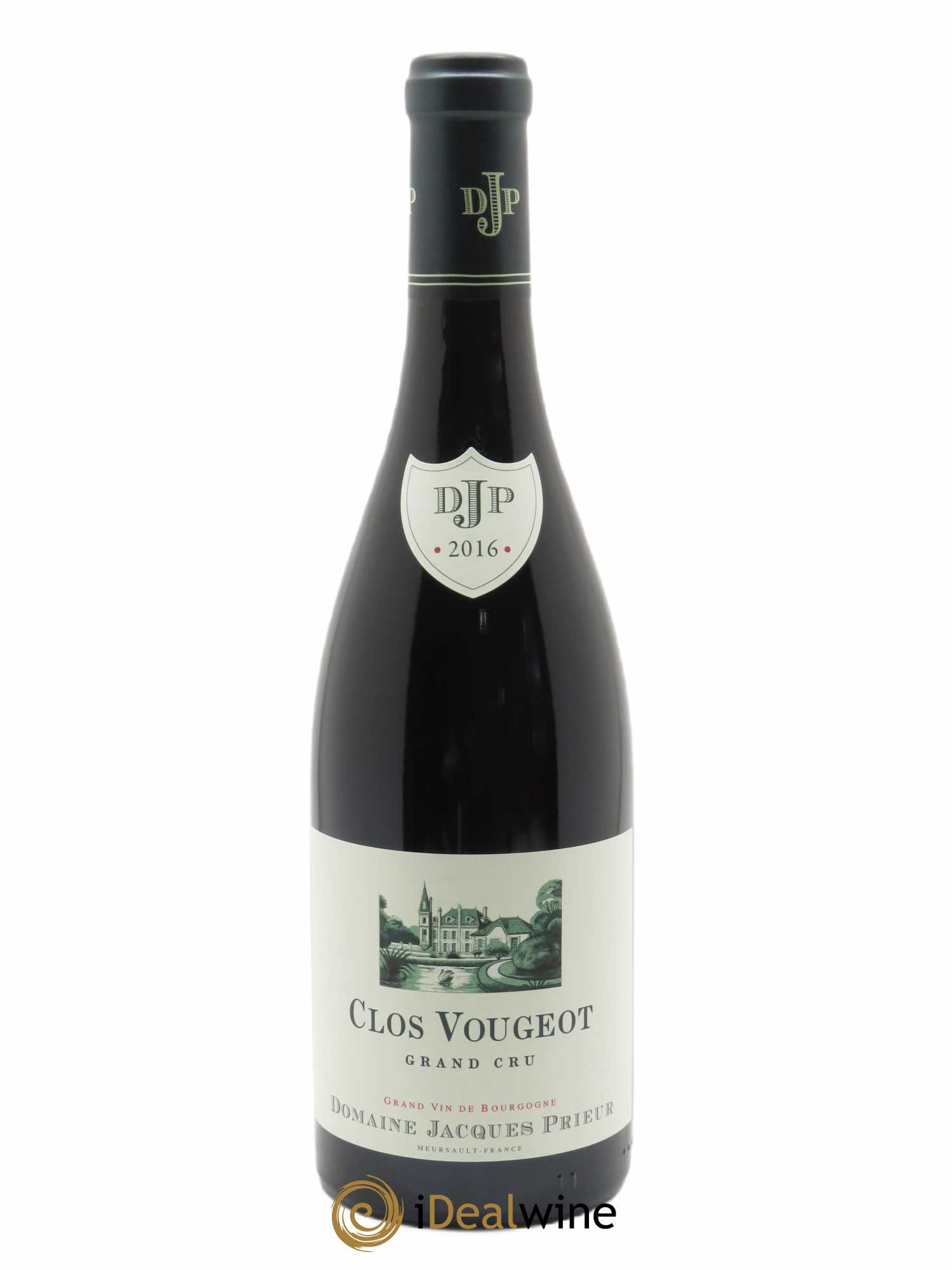 Clos de Vougeot Grand Cru Jacques Prieur (Domaine)  2016 - Lot de 1 Bouteille