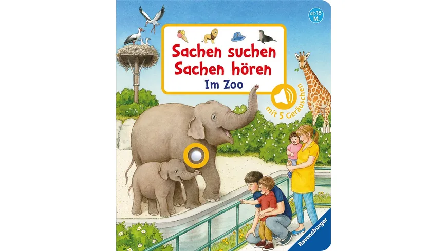 Sachen suchen, Sachen hören: Im Zoo