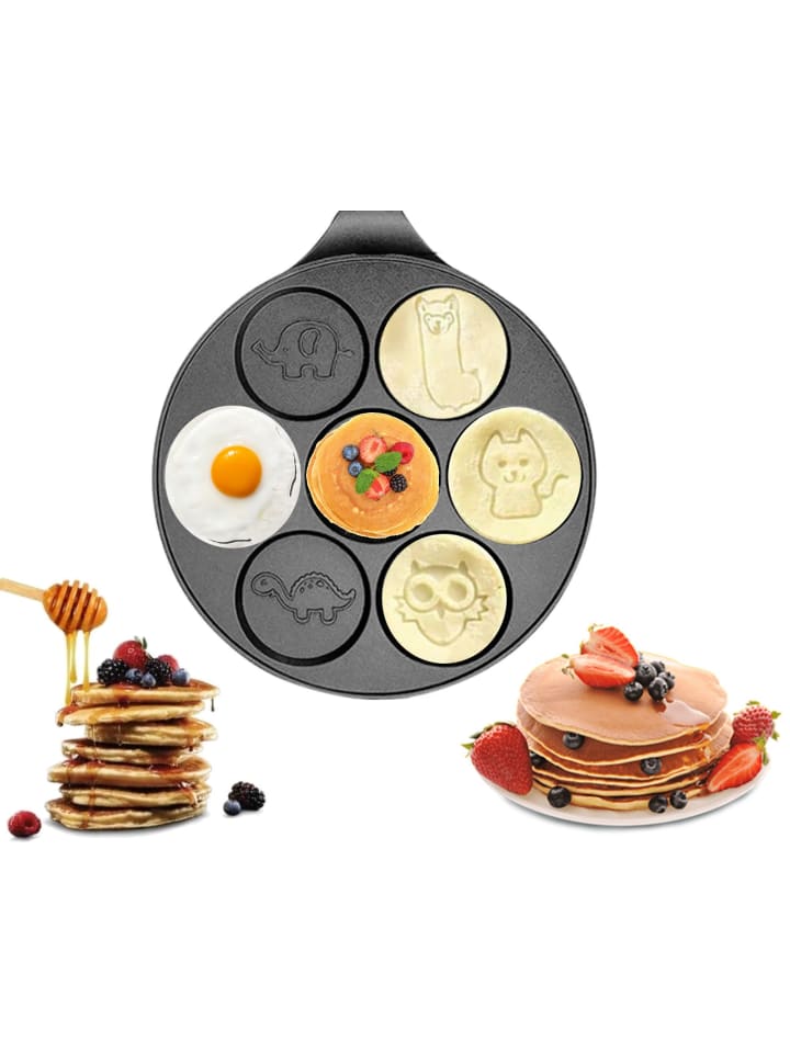 COFI 1453 Tiere Pfannkuchen Pfanne Ø26cm in Schwarz günstig kaufen 26 cm