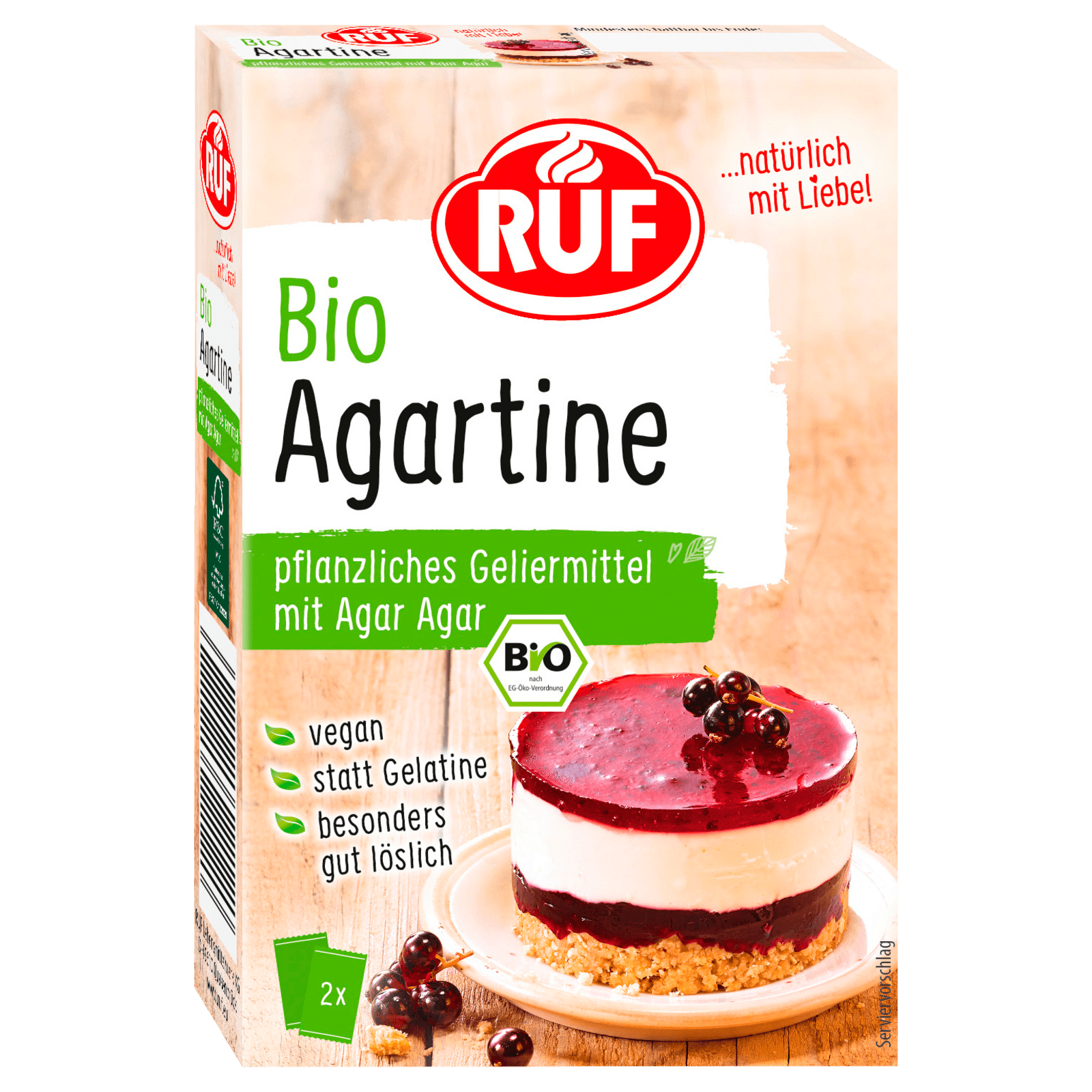 Ruf Bio Agartine Geliermittel vegan 30g