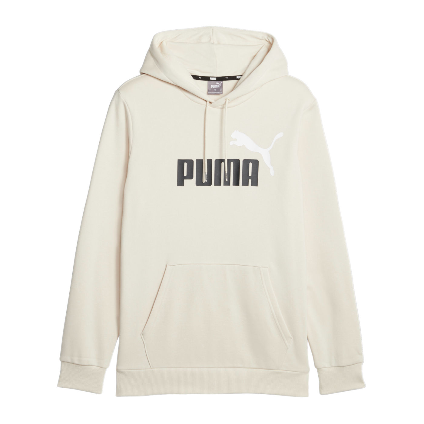 PUMA ESS 2 Col Big Logo Hoody Weiss F87